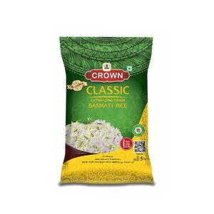 Crown Classic Extra Long Grain Basmati Rice 5 Kg