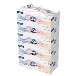 Wow Facial Tissue Classic 5X200pcsx2ply