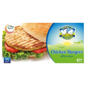 Al Rawdah Chicken Burger 200G