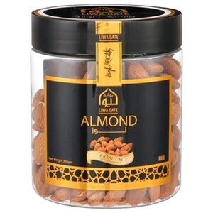 Liwa Gate Almond Raw Bottle 300G
