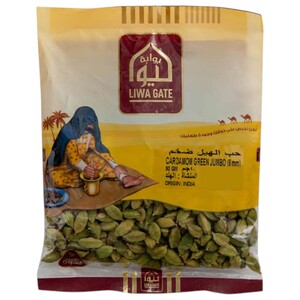 Liwa Gate Cardamom Green Jumbo 90G