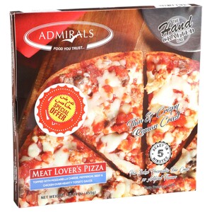 Admirals Pizza Meat Lover's 455G