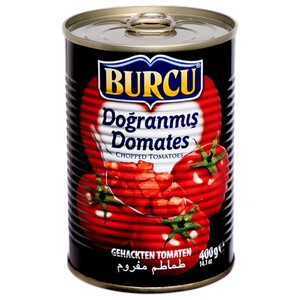 Burcu Chopped Tomatoes 400G