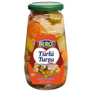 Burcu Mixed Vegetables Pickle 560G