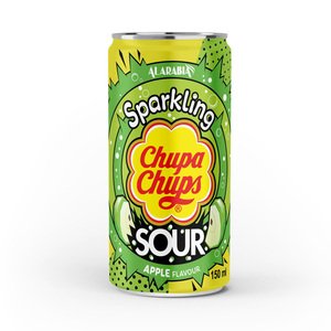 Chupa Chups Sparkling Green Apple Drink 150Ml