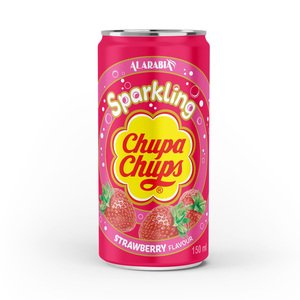 Chupa Chups Sparkling Strawberry Drink 150Ml
