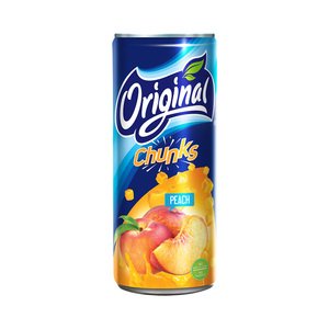 Original Juice Peach Chunk 240Ml