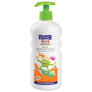 Dr. Fischer Kids Shampoo & Conditioner Super Vitamin 2In1 500Ml