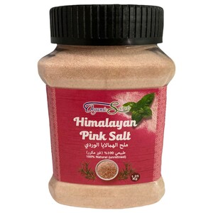 Organic Secrets Himalayan Pink Salt Superfine Jar 1.25Kg