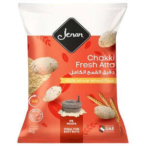 Jenan Chakki Fresh Atta 1Kg