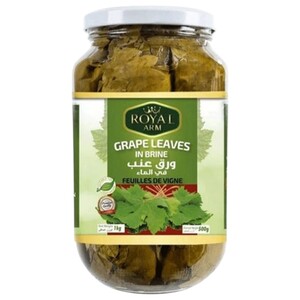 Royal Arm Grape Leaves In Brine 1Kg