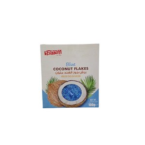 Elissar Blue Coconut Flakes 100G
