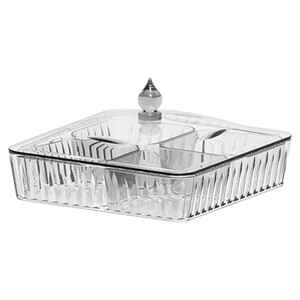 Blackstone Acrylic Square 4 Divider Tray