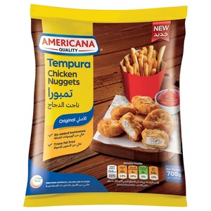 Americana Chicken Nuggets Tempura 700G