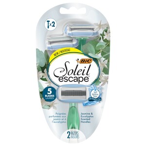 Bic Soleil Escape Female Disposable Razor 2 Pieces