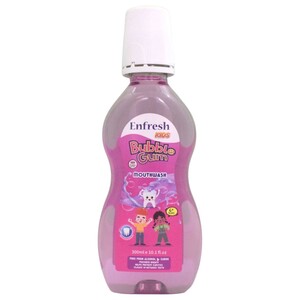 Enfresh Mouthwash Kids Bubble Gum 300Ml