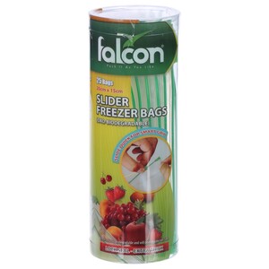 Falcon Slider Plastic Bags Bio 20 X 15Cm 25 Pieces