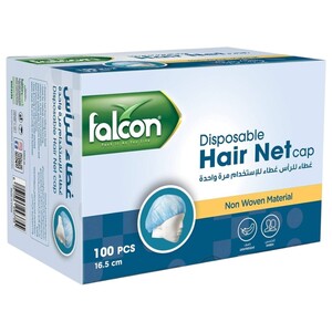 Falcon Hair Net Blue 100 Pieces