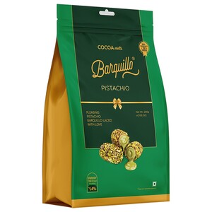 Barquillo Pistachio Chocolate Pouch 200G