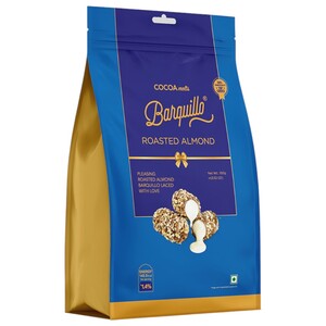 Barquillo Roasted Almond Chocolate Pouch 100G