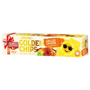 Family Harvest Potato Golden Chips Grilled Chicken 100G