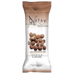 Nutsy Coated Peanut Smoked 25G