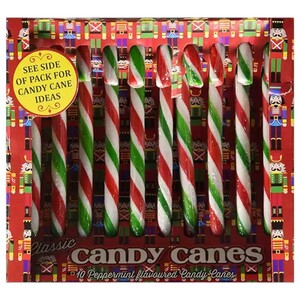 The Natural Candy Shop Canes 10 Pieces 100G