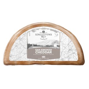 Singleton Oak Smoked Cheddar Half Moon /Kg