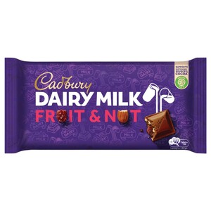 Cadbury Dairy Milk Fruit & Nut 212G