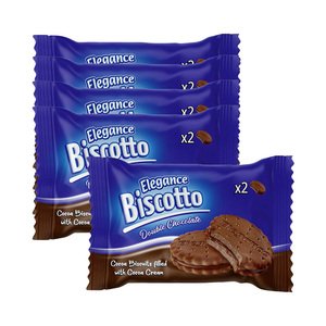 Elegance Choco Biscotto Double Chocolate 34G 5+1 Free