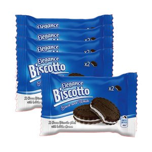 Elegance Choco Biscotto Black & White Cream 34G 5+1 Free