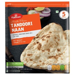 Haldiram's Tandoori Naan 400G
