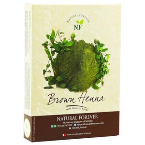 Natural Forever Henna Hair Color Brown 250G