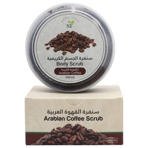 Natural Forever Body Scrub Arabian Coffee 200Ml