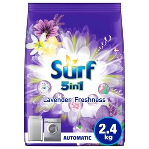 Surf Powder Laundry Detergent Lavender Freshness 2.4Kg