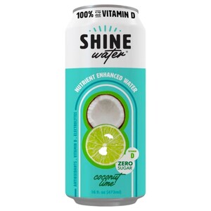 Shine Water Drink Coconut Lime 473Ml