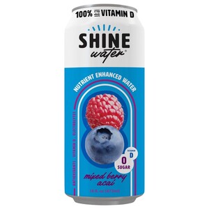 Shine Water Drink Mixed Berry Acai 473Ml