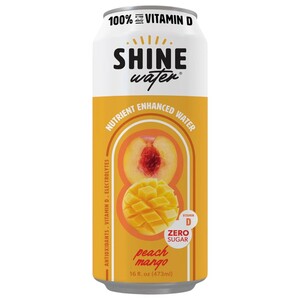 Shine Water Drink Peach Mango 473Ml