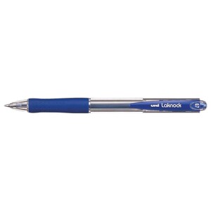 Uni-Ball Lacknock Ballpoint Pen Blue 0.7Mm