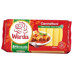 Warda Pasta Cannelloni 250G