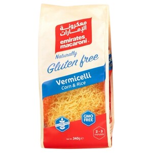 Emirates Macaroni Vermicelli Gluten Free 340G