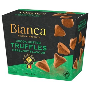 Bianca Cocoa Dusted Truffles Hazelnut 150G