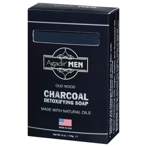 Agadir Men Soap Bar Charcoal 170G