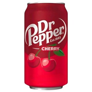 Dr Pepper Carbonated Drink Cherry 355Ml
