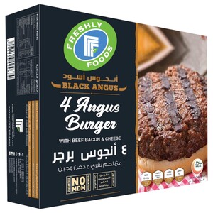 Freshly Foods 4 Angus Beef Burger 454G