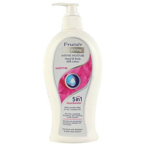 Fruiser Uv White Intense Moisture Hand & Body Milk Lotion Soothe 400Ml