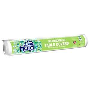Hala Table Cover 100 X 100Cm 40 Pieces