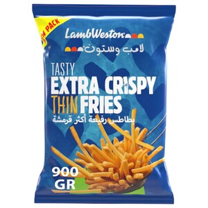 Lamb Weston Extra Crispy Thin Fries 900G
