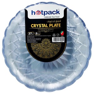 Hotpack Crystal Plate 27Cm 5 Pieces