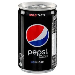 Pepsi Soft Drink Black No Sugar 155Ml